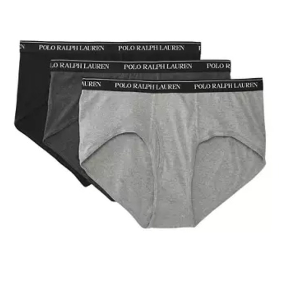Polo Ralph Lauren Other - Polo Ralph Lauren‎ Men's Big & Tall Classic Fit Briefs 3-Pack NXF2P3 - Size 3XL